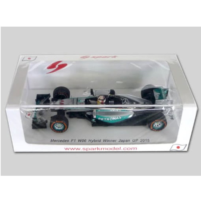 [MDL] 1/43 Mercedes F1 W06 Hybrid Winner japanese GP 2015 Lewis Hamilton #44 完成品 ミニカー(SJ035) SPARK(スパーク)