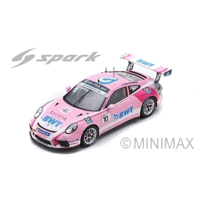 [MDL] 1/43 Porsche 911 GT3 Cup BWT Lechner Racing Champion Porsche Carrera Cup Germany 2018 Thomas Preining #10 完成品 ミニカー(SG502) SPARK(スパーク)