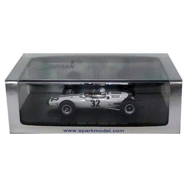 [MDL] 1/43 Lotus 25 BRM Dutch GP 1966 #32(ホワイト×グリーン) 完成品 ミニカー(S1619) SPARK(スパーク)