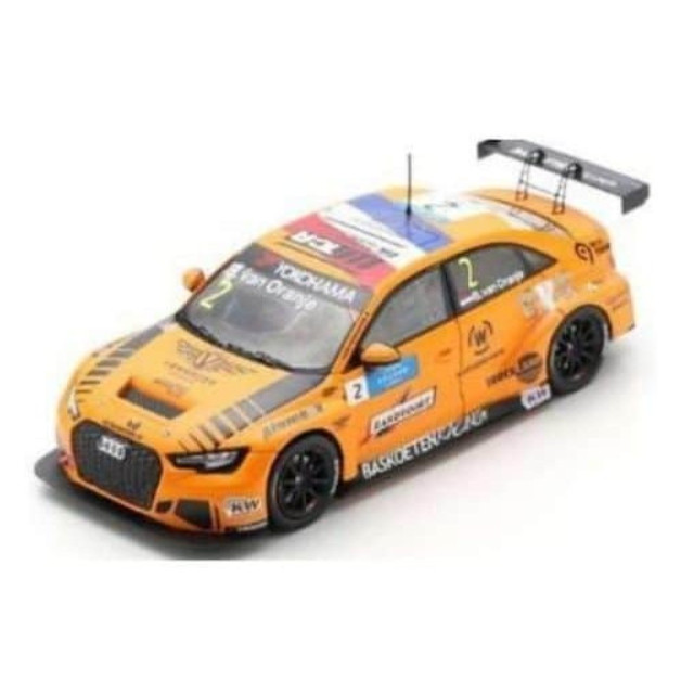 [MDL] 1/43 Audi RS 3 LMS #2 WTCR Zandvoort 2018 Prince Bernhard van Oranje 完成品 ミニカー(S8962) SPARK(スパーク)