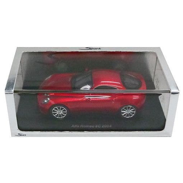 [MDL] 1/43 Alfa Romeo 8C 2004(レッド) 完成品 ミニカー(S0396) SPARK(スパーク)