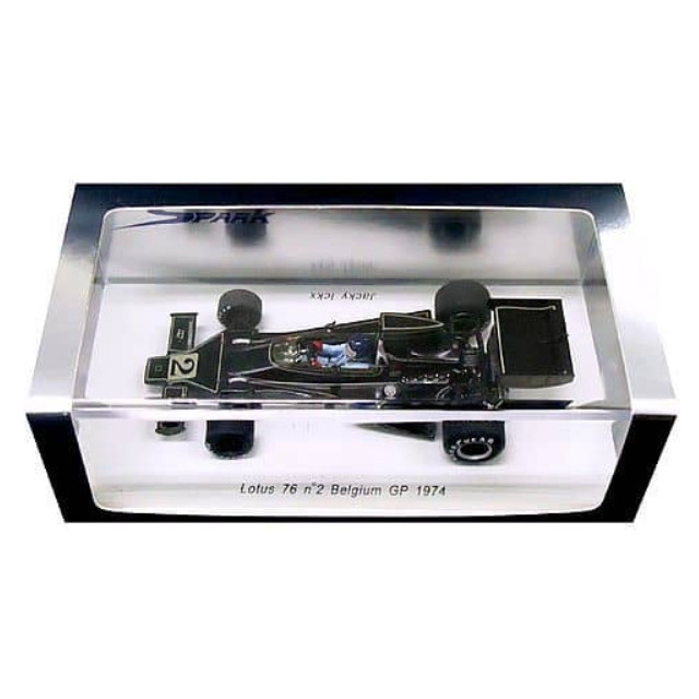 [MDL] 1/43 Lotus 76 Belgium GP 1974 GOODYEAR #2(ブラック) 完成品 ミニカー(S1770) SPARK(スパーク)
