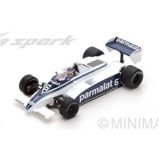 [MDL] 1/43 Brabham BT49 7th Argentinian GP 1980 Ricardo Zunino #6 完成品 ミニカー(S4791) SPARK(スパーク)