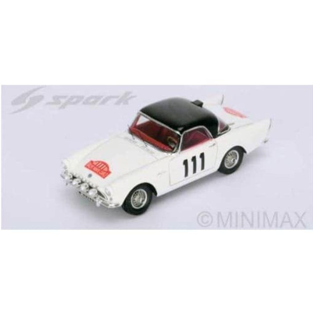 [MDL] 1/43 Sunbeam Alpine Monte Carlo Rally 1960 R.Backlund - N.Falk #111 完成品 ミニカー(S4058) SPARK(スパーク)