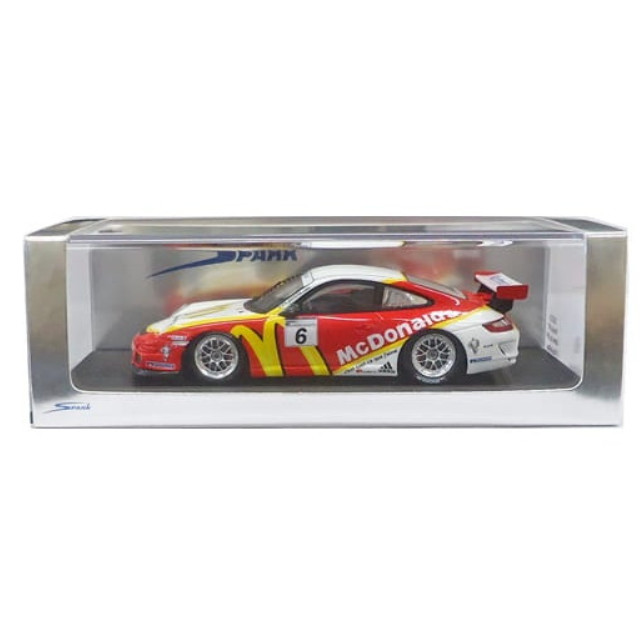 [MDL] 1/43 PORSCHE 997 Carrera Cup 2009 J.Canal Team Graff Racing McDonald’s #6(ホワイト×レッド×イエロー) 完成品 ミニカー(MX018) SPARK(スパーク)