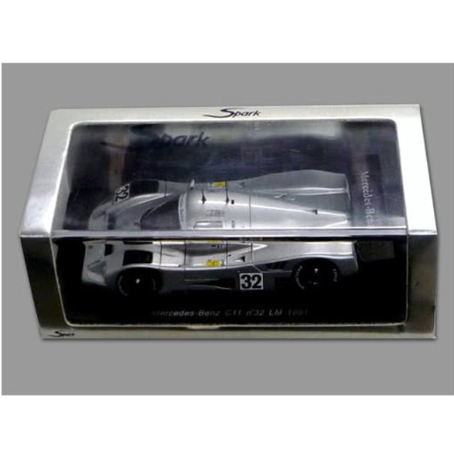 [MDL] 1/43 Mercedes-Benz C11 LM 1991 Castrol #32(シルバー) 完成品 ミニカー(S1253) SPARK(スパーク)