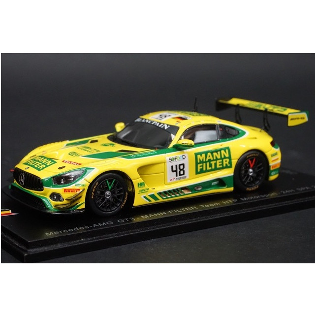 [MDL] 1/43 Mercedes-AMG GT3 24H SPA 2017 MANN-FILTER Team HTP Motorsport I. Dontje - P. Assenheimer - K. Heyer #48 完成品 ミニカー(SB164) SPARK(スパーク)