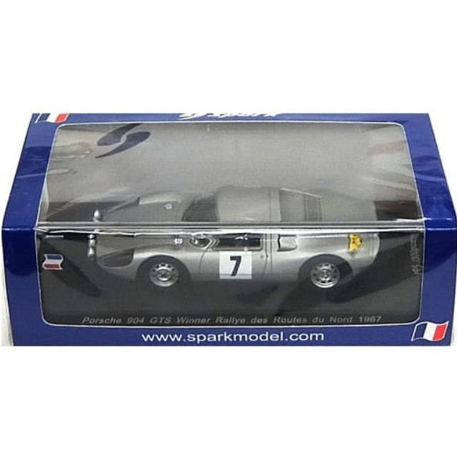 [MDL] 1/43 Porsche 904 GTS Winner Rallye des Routes du Nord 1967 #7 完成品 ミニカー(SF093) SPARK(スパーク)