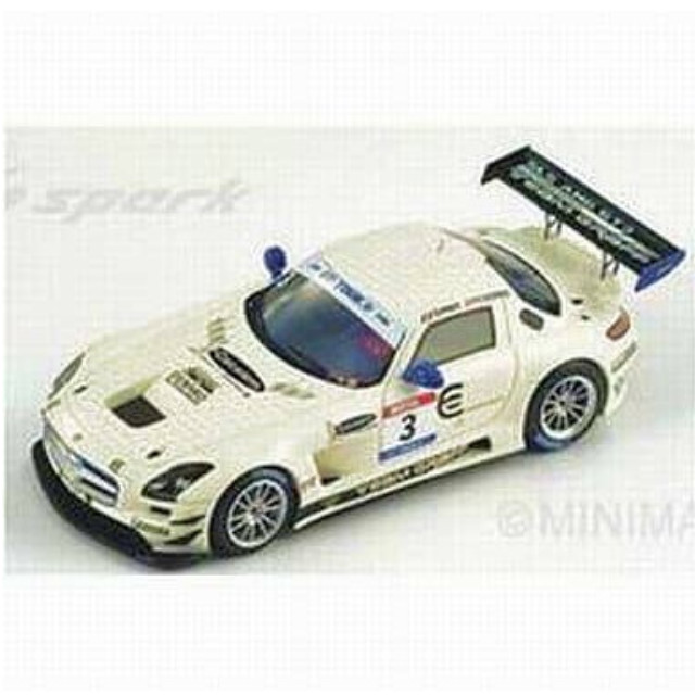 [MDL] 1/43 メルセデス・ベンツ SLS GT3 チーム・グラフ 2011年GTツアー #3 ドライバー：E.Debard/O.Panis 完成品 ミニカー(SF021) SPARK(スパーク)