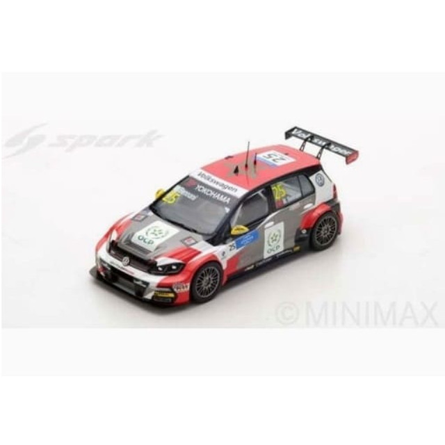 [MDL] 1/43 VW Golf GTI TCR Sebastien Loeb Racing 2nd Rd.2 WTCR Morocco 2018 Mehdi Bennani #25 完成品 ミニカー(S5057) SPARK(スパーク)