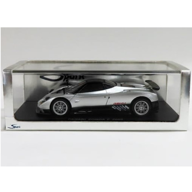 [MDL] 1/43 Pagani Zonda F 2005(シルバー×ブラック) 完成品 ミニカー(S0199) SPARK(スパーク)