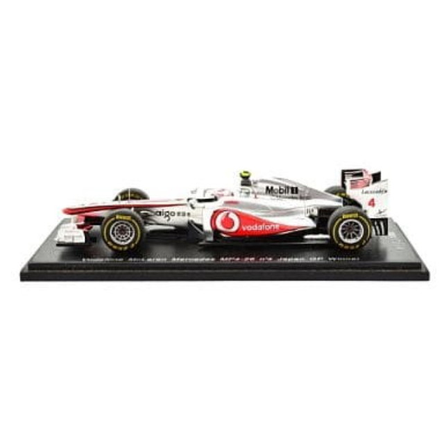 [MDL] 1/43 ボーダフォン マクラーレン メルセデス MP4-26 2011年 日本GP 優勝 #4(シルバー×レッド) 完成品 ミニカー(SJ007) SPARK(スパーク)