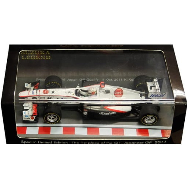 [MDL] 1/43 Sauber C30 Japan GP Qualify 8 Oct. 2011 NEC #16(ホワイト×グレー) 「SUZUKA LEGEND」 完成品 ミニカー(SS02) SPARK(スパーク)