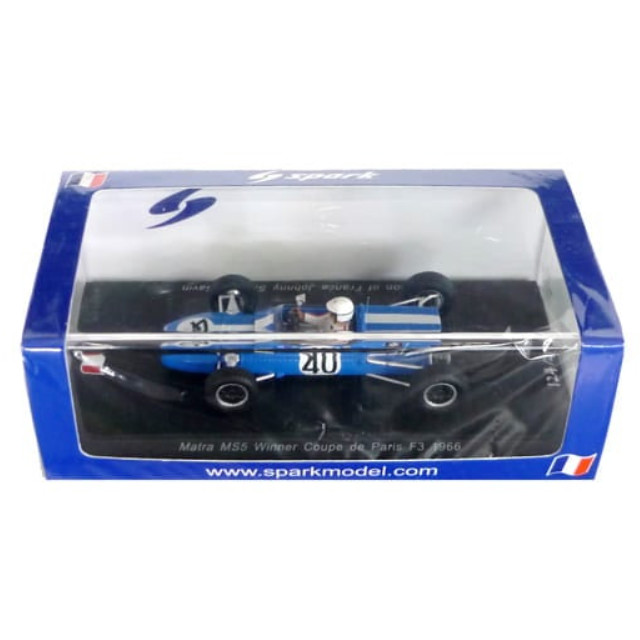 [MDL] 1/43 Matra MS5 Winner Coupe de Paris F3 1966 Champion of France Johnny Servoz-Gavin #40 完成品 ミニカー(SF094) SPARK(スパーク)