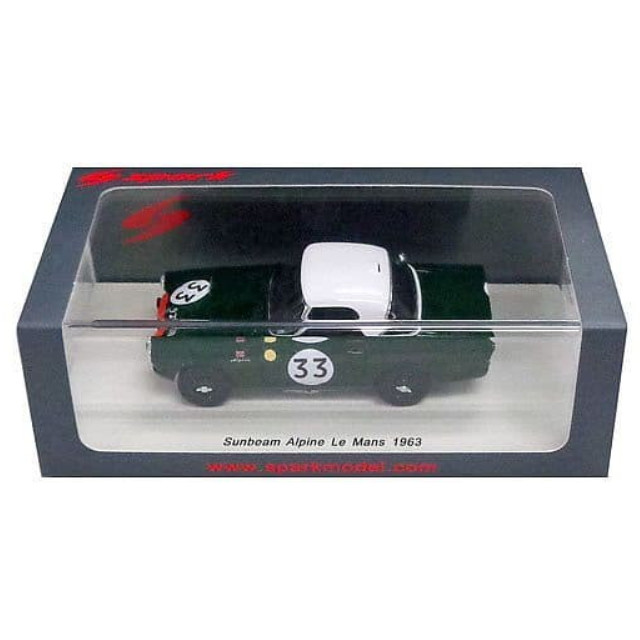 [MDL] 1/43 Sunbeam Alpine Le Mans 1963 P.Harper - P.Procter #33 完成品 ミニカー(S4765) SPARK(スパーク)