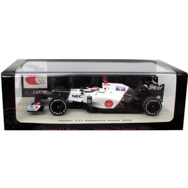 [MDL] 1/43 Sauber C31-Ferrari 2012 NEC #14(ホワイト×ガンメタリック) 完成品 ミニカー(SS03) SPARK(スパーク)
