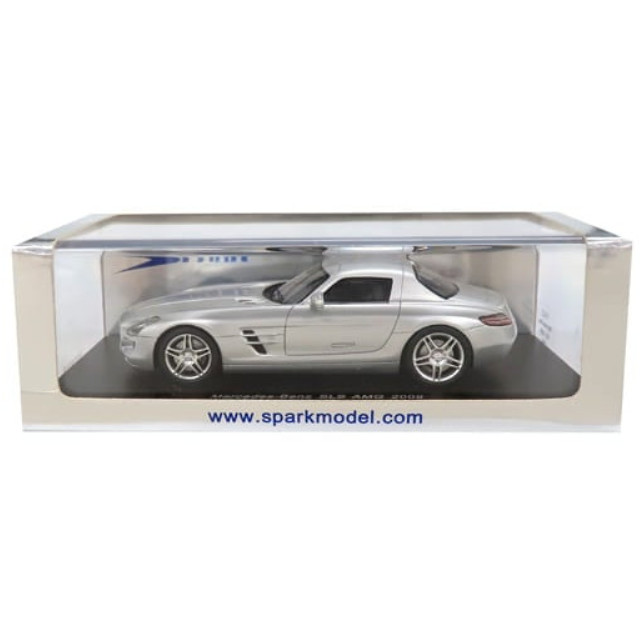 [MDL] 1/43 Mercedes-Benz SLS AMG 2009(シルバー) 完成品 ミニカー(S1022) SPARK(スパーク)