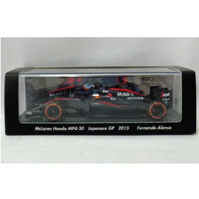 [MDL] 1/43 Mclaren Honda MP4-30 Japanese GP 2015 Mobil #14(ガンメタリック×オレンジ) 鈴鹿サーキット特注 完成品 ミニカー(SCS156) SPARK(スパーク)