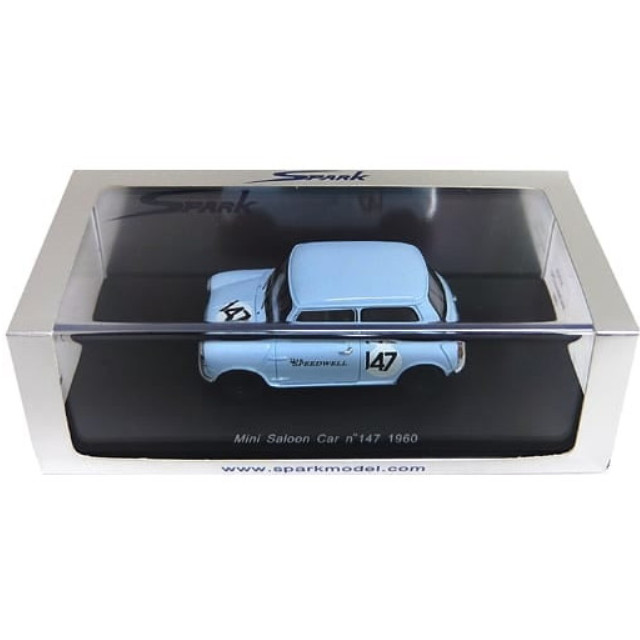 [MDL] 1/43 Mini Saloon Car 1960 #147(スカイブルー) 完成品 ミニカー(S1519) SPARK(スパーク)