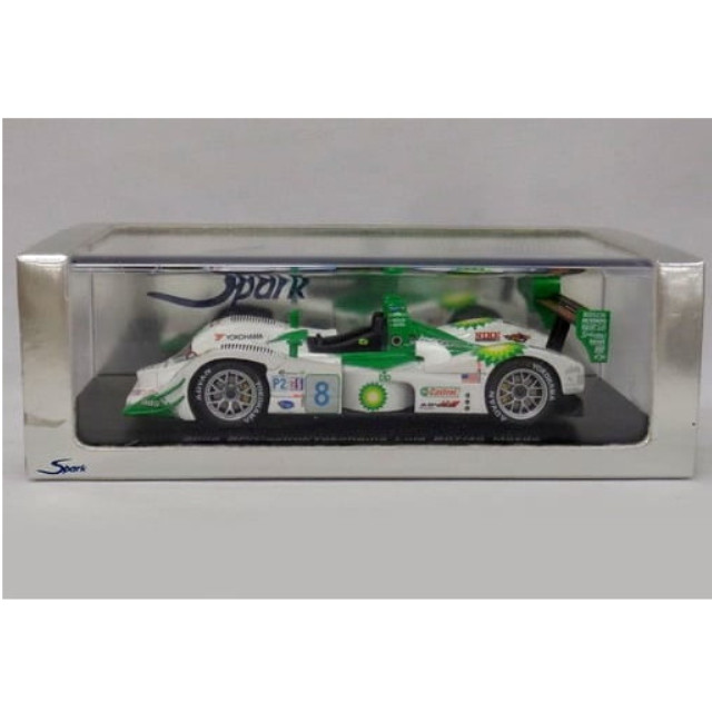 [MDL] 1/43 BP/Castrol/Yokohama Lola B07/46 Mazda 2008 ADVAN #8(ホワイト×グリーン) 完成品 ミニカー(ML002) SPARK(スパーク)