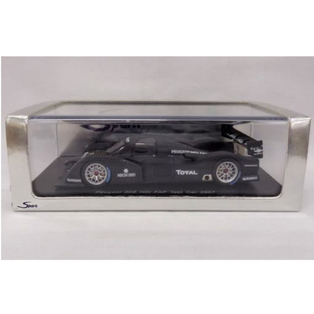 [MDL] 1/43 Peugeot 908 HDi FAP Test Car 2007 TOTAL(ブラック) 完成品 ミニカー(S1271) SPARK(スパーク)