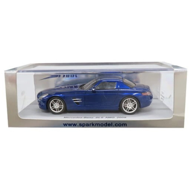[MDL] 1/43 Mercedes-Benz SLS AMG 2009(ブルー) 完成品 ミニカー(S1025) SPARK(スパーク)