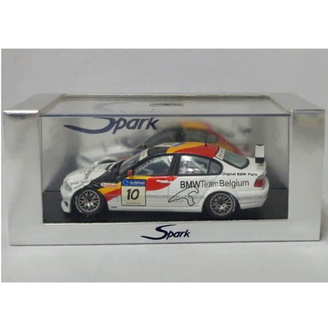 [MDL] 1/43 BMW 320i Team Belgium 2002 Castrol #10(ホワイト×ブラック×レッド) 完成品 ミニカー(S0403) SPARK(スパーク)