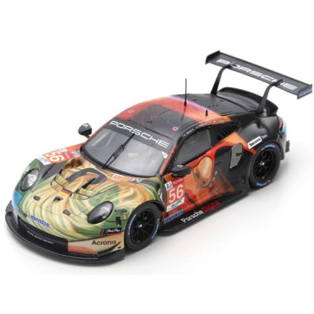 [MDL] 1/87 Porsche 911 RSR Team Project 1 Winner LMGTE Am class 24H Le Mans 2019 J. Bergmeister - P. Lindsey - E. Perfetti #56 ミニカー(87S154) SPARK