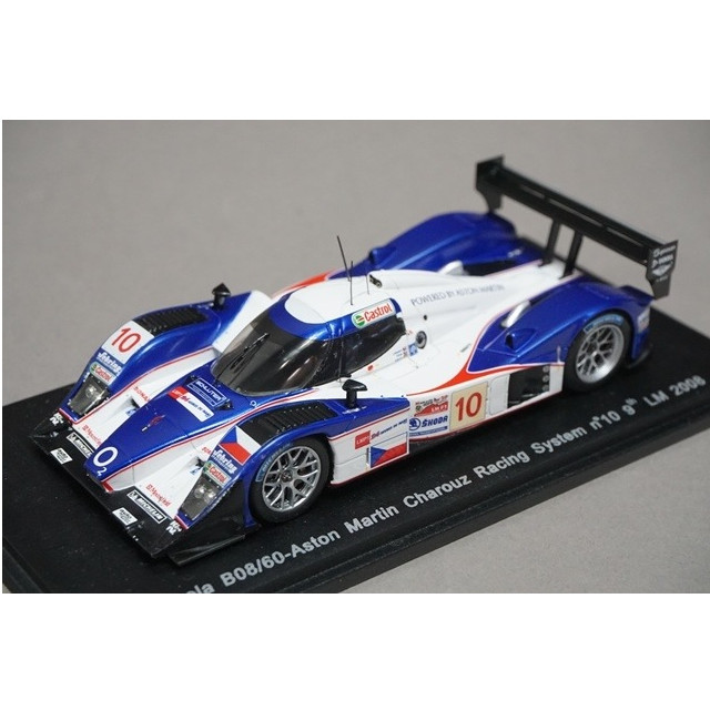 [MDL] 1/43 Lola B08/60-Aston Martin Charouz Racing System 9th LM 2008 Castrol #10(ホワイト×ブルー) 完成品 ミニカー  SPARK(スパーク)