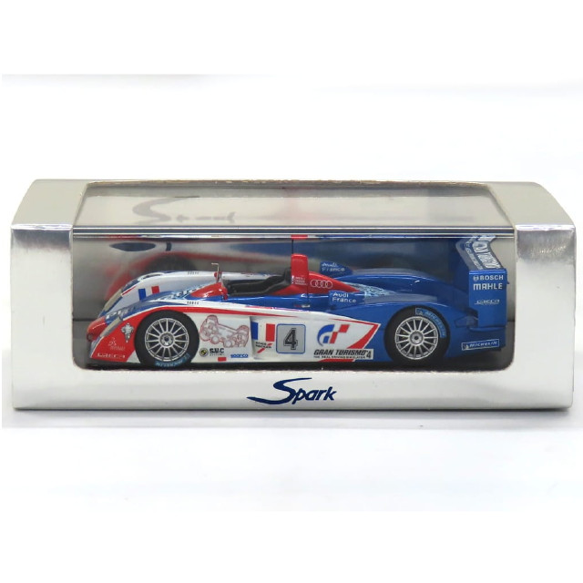 [MDL] 1/43 Audi R8 PlayStation Oreca 4th LM 2005 #4(ブルー×レッド×ホワイト) 完成品 ミニカー(S0673) SPARK(スパーク)