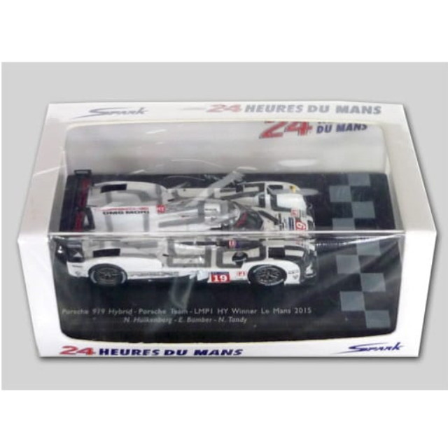 [MDL] 1/87 Porsche 919 Hybrid LMP1 Winner Le Mans 2015 N.Hulkenberg - E.Bamber - N.Tandy #19 完成品 ミニカー(87LM15) SPARK(スパーク)