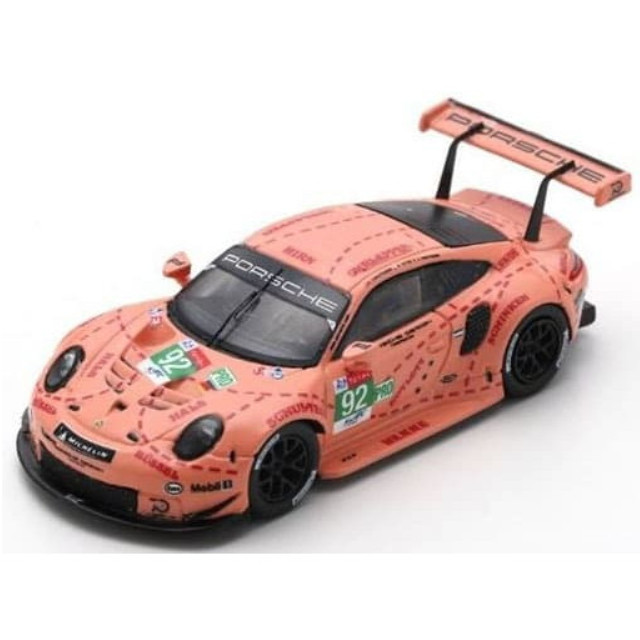 [MDL] 1/87 Porsche 911 RSR Porsche GT Team Winner LMGTE Pro class 24H Le Mans 2018 M.Christensen - K.Estre - L.Vanthoor #92 完成品 ミニカー(87S143) SPARK(スパーク)