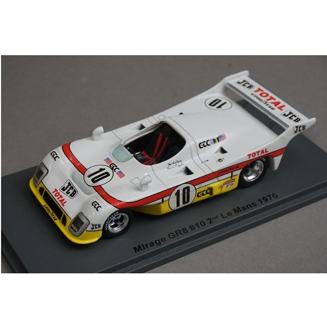 [MDL] 1/43 Mirage GR8 2nd LM 1976 TOTAL #10(ホワイト×レッド×イエロー) 完成品 ミニカー(STME03) SPARK(スパーク)
