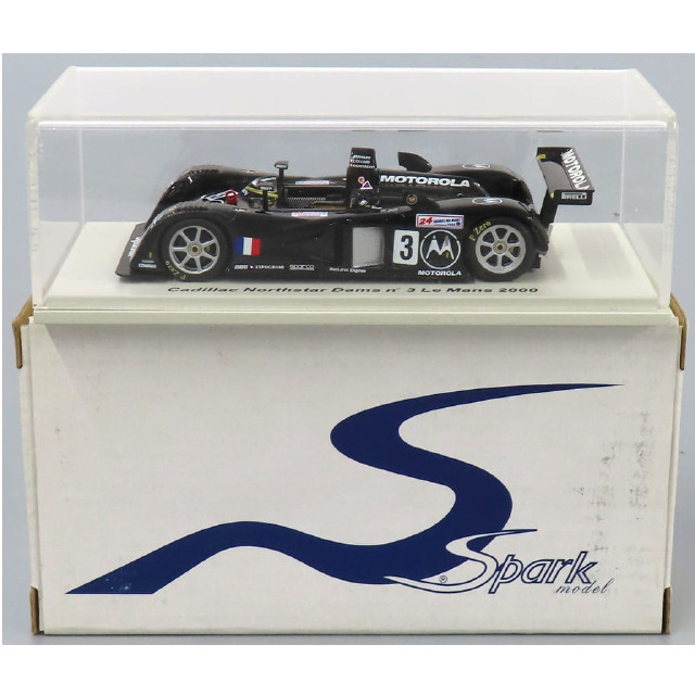 [MDL] 1/43 Cadillac Northstar Dams LM 2000 MOTOROLA #3(ブラック) 完成品 ミニカー(SCCN03) SPARK(スパーク)