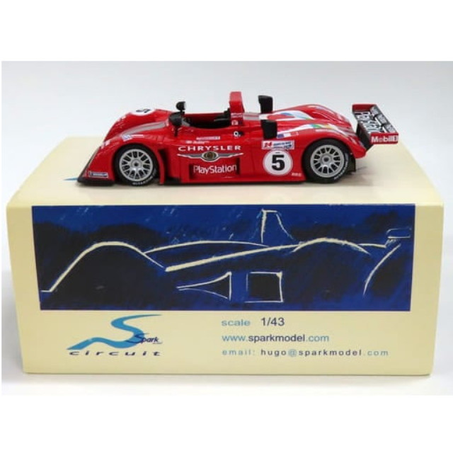 [MDL] 1/43 REYNARD 2KQ ORECA LE MANS 2000 Mobil1 #5(レッド×ホワイト) 完成品 ミニカー(SCYD01) SPARK(スパーク)