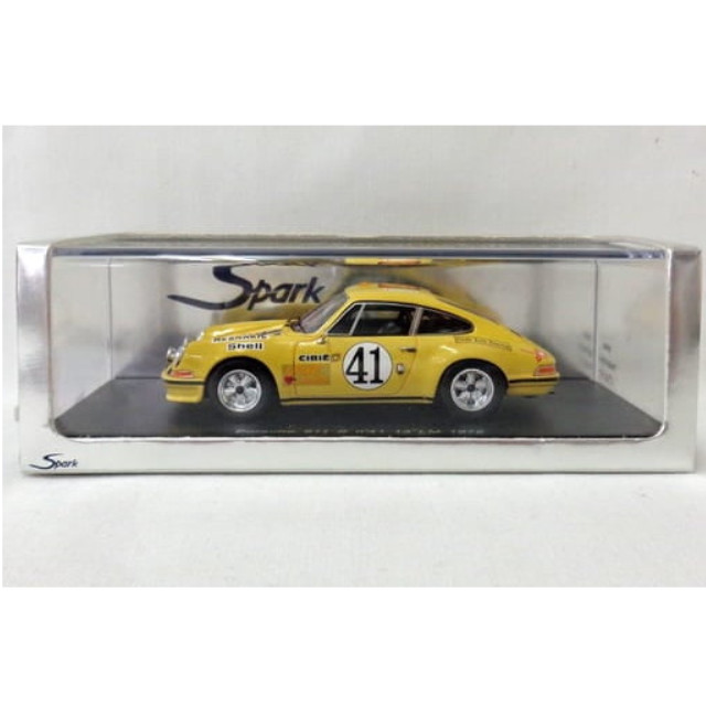 [MDL] 1/43 Porshe 911S 13th LM 1972 SHELL #41(ライトイエロー) 完成品 ミニカー(S0940) SPARK(スパーク)