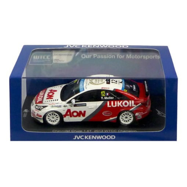 [MDL] 1/43 Chevrolet Cruze 1.6T 2013 WTCC Champion AON #12(ホワイト×レッド) 完成品 ミニカー(JKWCC1301) SPARK(スパーク)