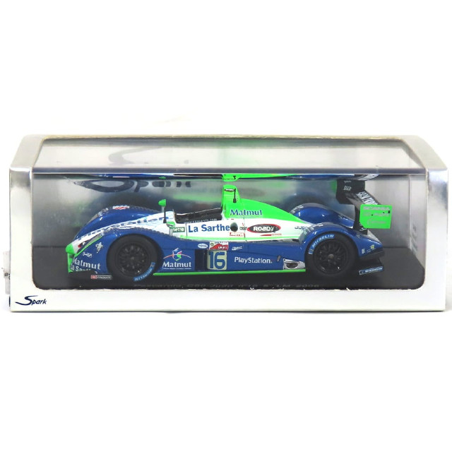 [MDL] 1/43 Pescarolo C60-Judd 5th LM 2006 Playstation #16(ホワイト×ブルー×グリーン) 完成品 ミニカー(S0142) SPARK(スパーク)