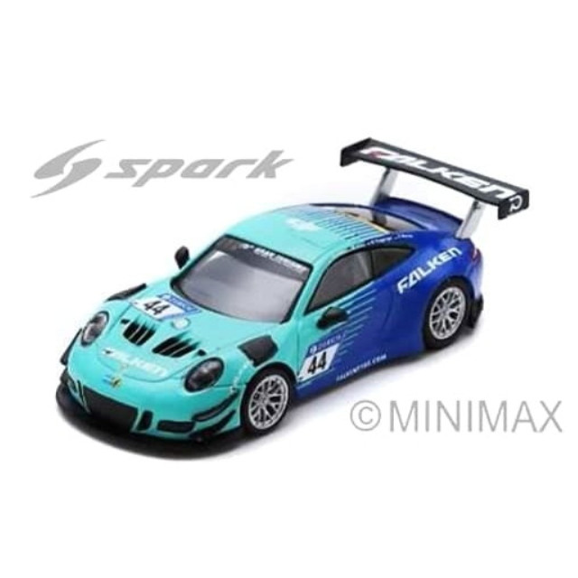 [MDL] 1/64 Porsche 911 GT3 R Falken Motorsports - 24H Nurburgring 2018 K.Bachler - S.Muller - M. Ragginger - D. Werner #44 完成品 ミニカー(Y120) SPARK(スパーク)