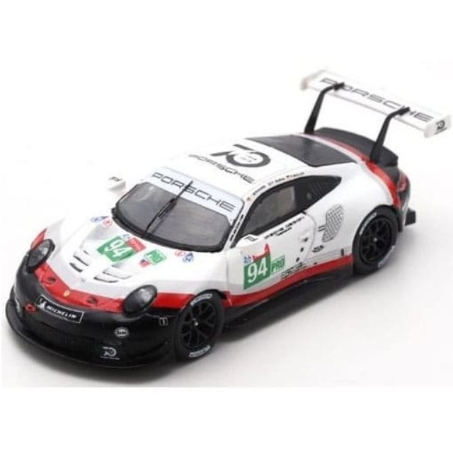 [MDL] 1/87 Porsche 911 RSR Porsche GT Team 24H Le Mans 2018 R.Dumas - T.Bernhard - S.Muller #94 完成品 ミニカー(87S145) SPARK(スパーク)
