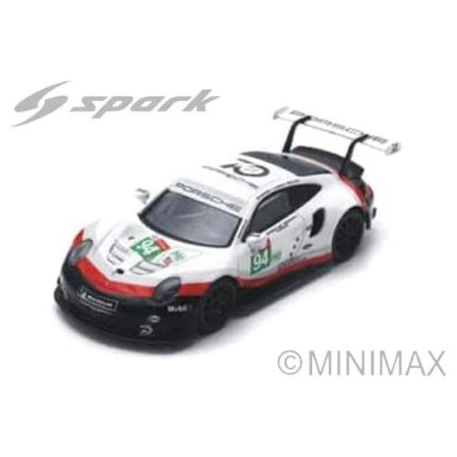 [MDL] 1/64 Porsche 911 RSR Porsche GT Team 24H Le Mans 2018 #94 完成品 ミニカー(Y125) SPARK(スパーク)