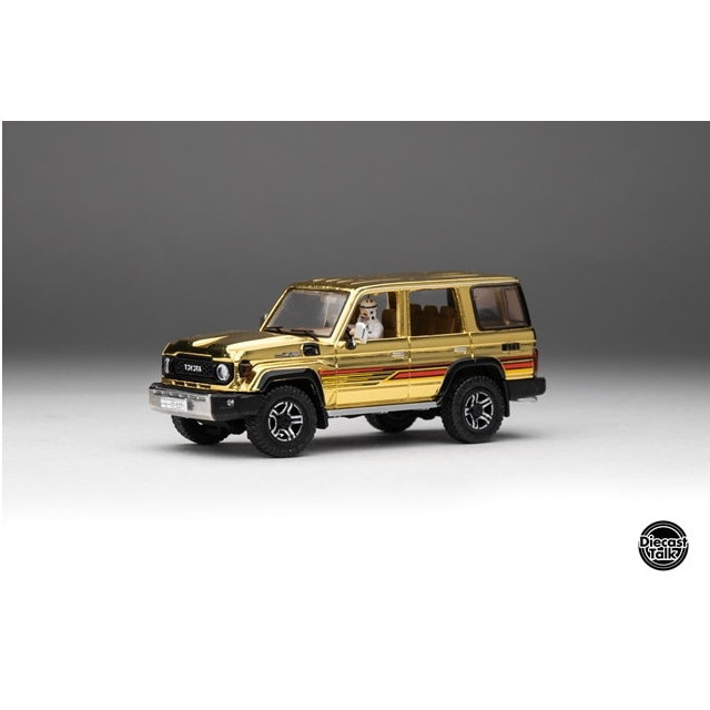 [MDL] 1/64 トヨタ ランドクルーザー 70 アラブ仕様 Gold Edition DiecastTalk特注品 完成品 ミニカー(DTGSPC8) Gaincorp Products(ゲインコーププロダクツ)