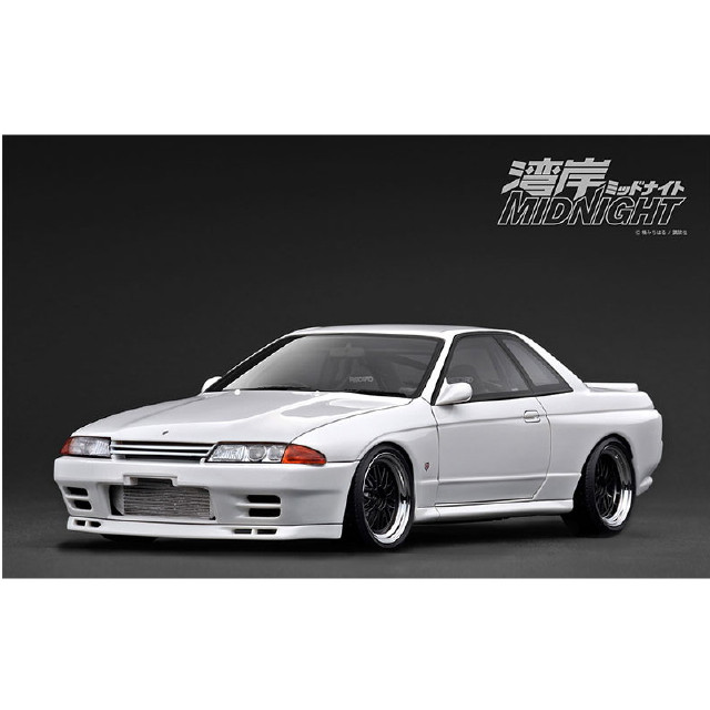 [MDL] 1/18 NISSAN SKYLINE(スカイライン) GT-R (R32) White(ホワイト) 湾岸MIDNIGHT Reina's R 完成品 ミニカー(IG3596) ignition model(イグニッションモデル)