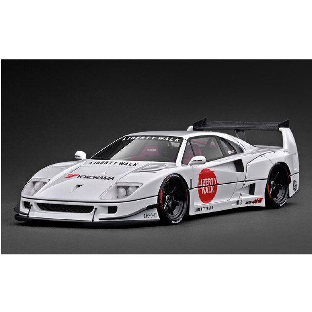 [MDL] 1/18 LB-WORKS 40 White(ホワイト) 完成品 ミニカー(IG3752) ignition model(イグニッションモデル)