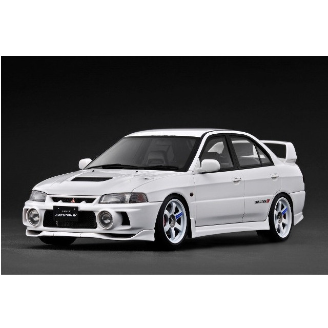 [MDL] 1/18 Mitsubishi LANCER EVOLUTION(ランサーエボリューション) IV (CN9A) White(ホワイト) 完成品 ミニカー(IG3782) ignition model(イグニッションモデル)