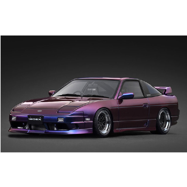 [MDL] 1/18 Nissan 180SX TYPE X (RPS13) Purple Metallic(パープルメタリック) 完成品 ミニカー(IG3762) ignition model(イグニッションモデル)