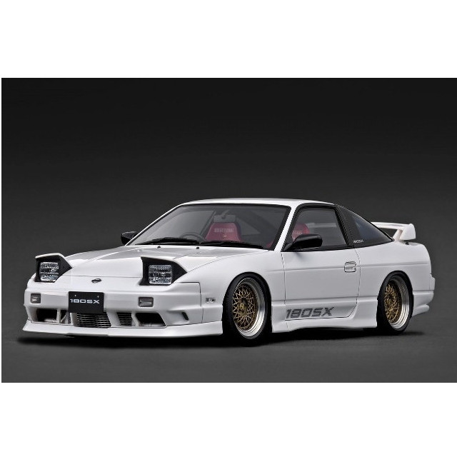 [MDL] 1/18 Nissan 180SX TYPE X (RPS13) White(ホワイト) 完成品 ミニカー(IG3763) ignition model(イグニッションモデル)