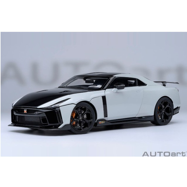 [MDL] オートアート・コンポジットダイキャストモデル 1/18 NISSAN GT-R50 by ITALDESIGN(メタリック・ホワイト/ブラック) 完成品 ミニカー(77511) AUTOart(オートアート)