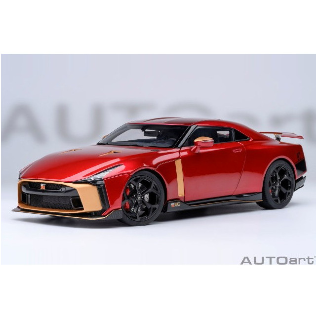 [MDL] オートアート・コンポジットダイキャストモデル 1/18 NISSAN GT-R50 by ITALDESIGN(メタリック・レッド/ゴールド) 完成品 ミニカー(77514) AUTOart(オートアート)