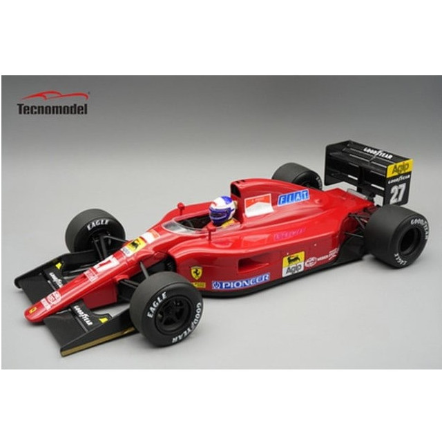 [MDL] 1/18 フェラーリ 642 F1 モナコGP 1991 Alain Prost(アラン・プロスト) ドライバーフィギュア付き 完成品 ミニカー(TMD18-335B) Tecnomodel(テクノモデル)